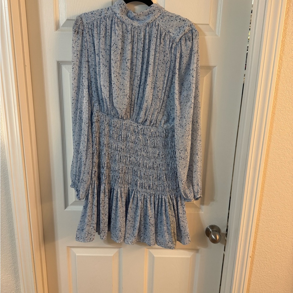 House of Harlow 1960 Light Blue Shift Dress